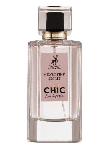 Eau de Parfum Velvet Pink Secret Chic, Maison Alhambra, Women - 100ml