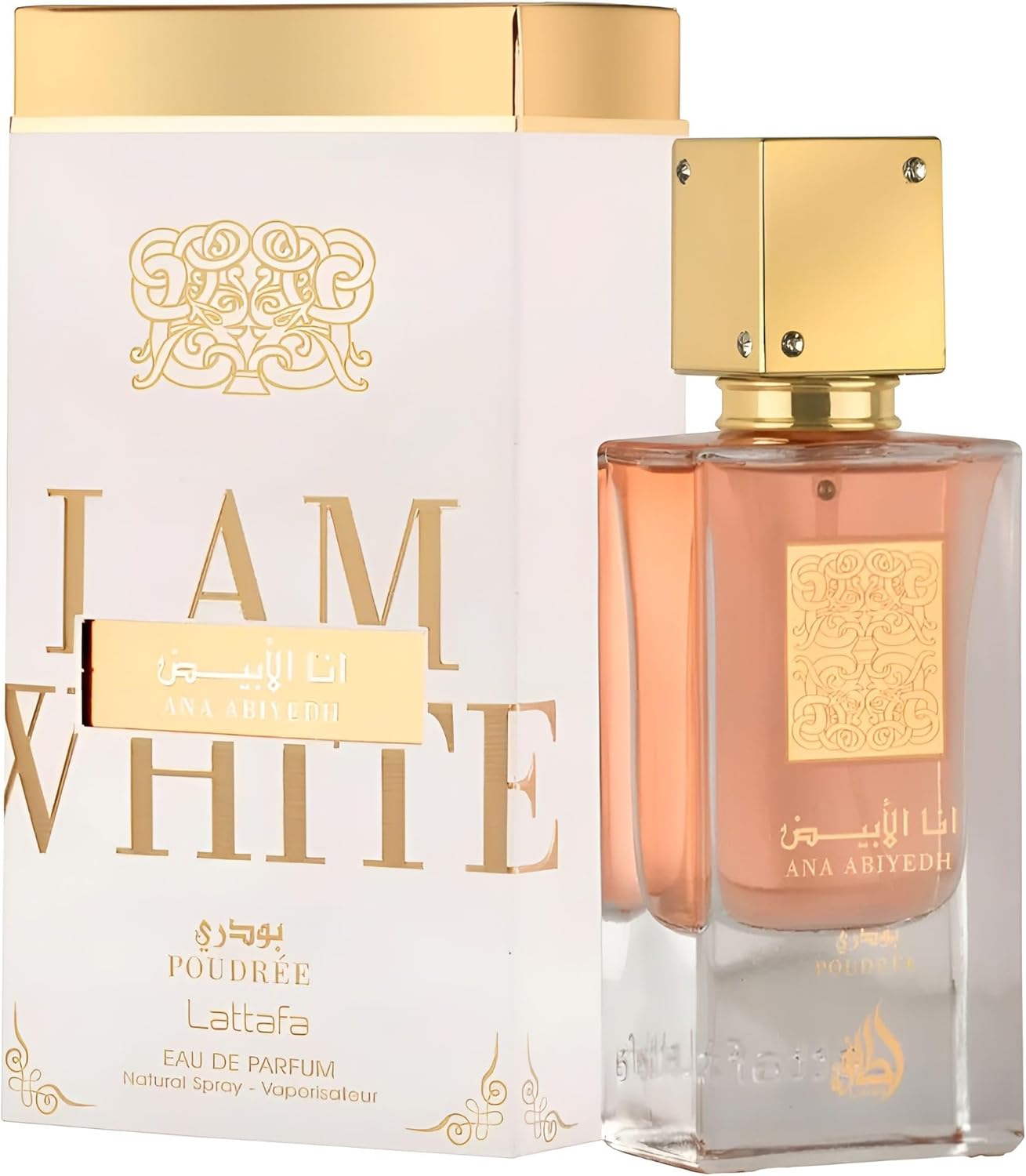 Eau de Parfum Ana Abiyedh Poudrée, Lattafa, Women - 60ml