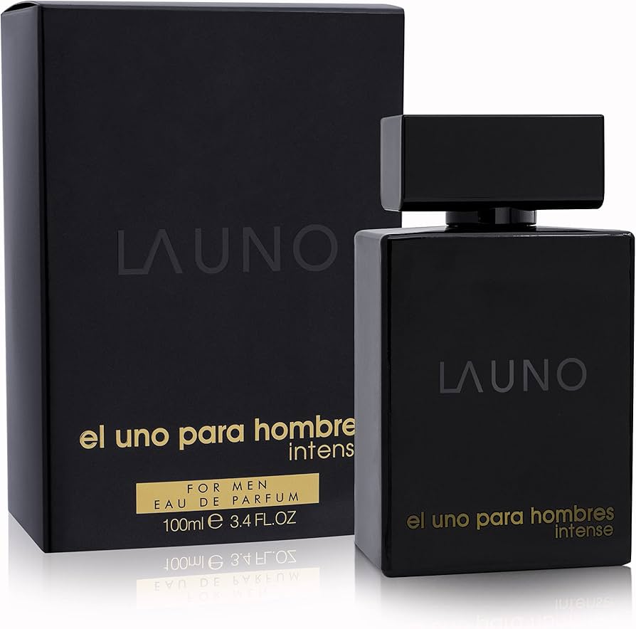 Eau de Parfum La Uno El Uno Para Hombres Intense, Fragrance World, Men - 100ml