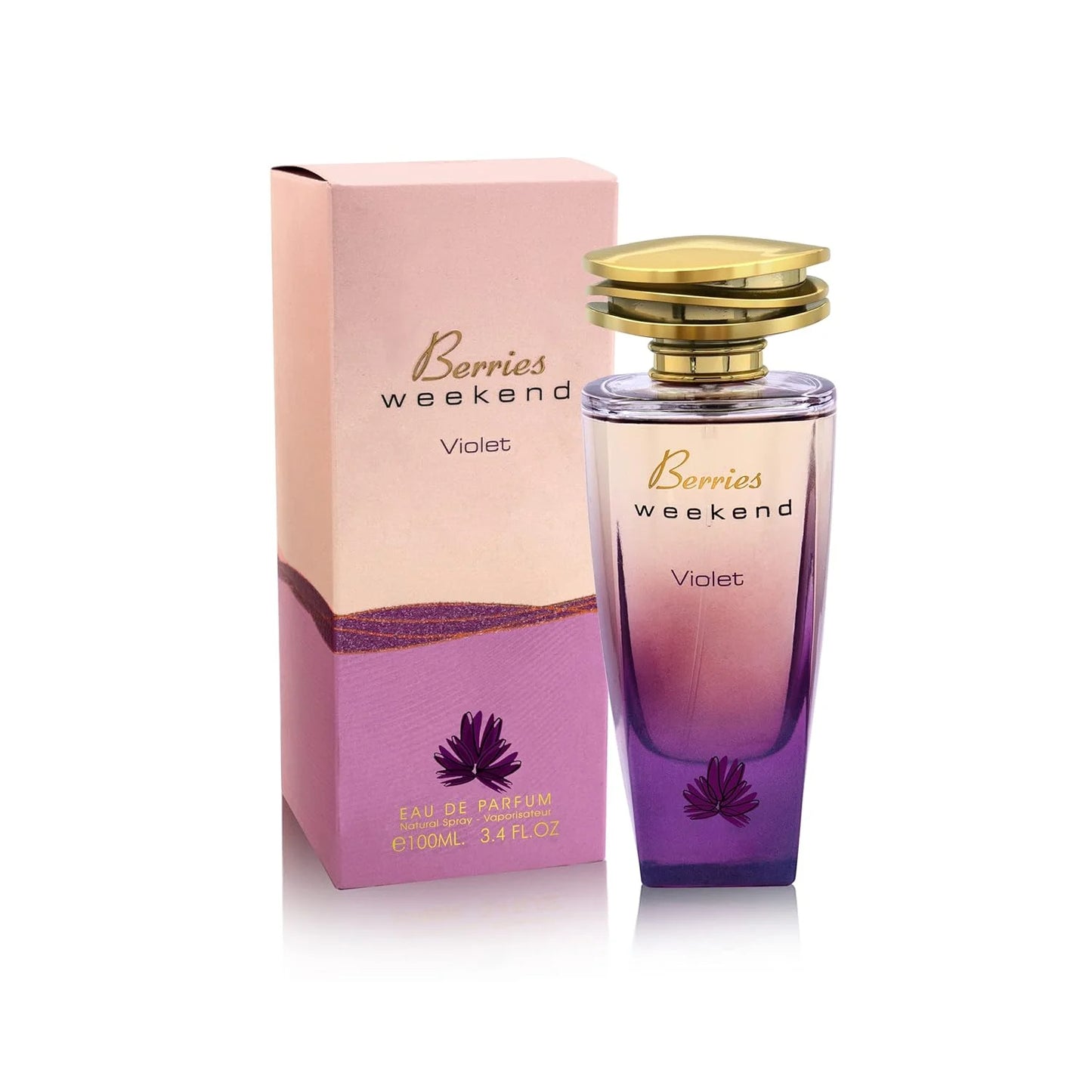 Eau de Parfum Weekend Violet, Fragrance World, Women - 100ml