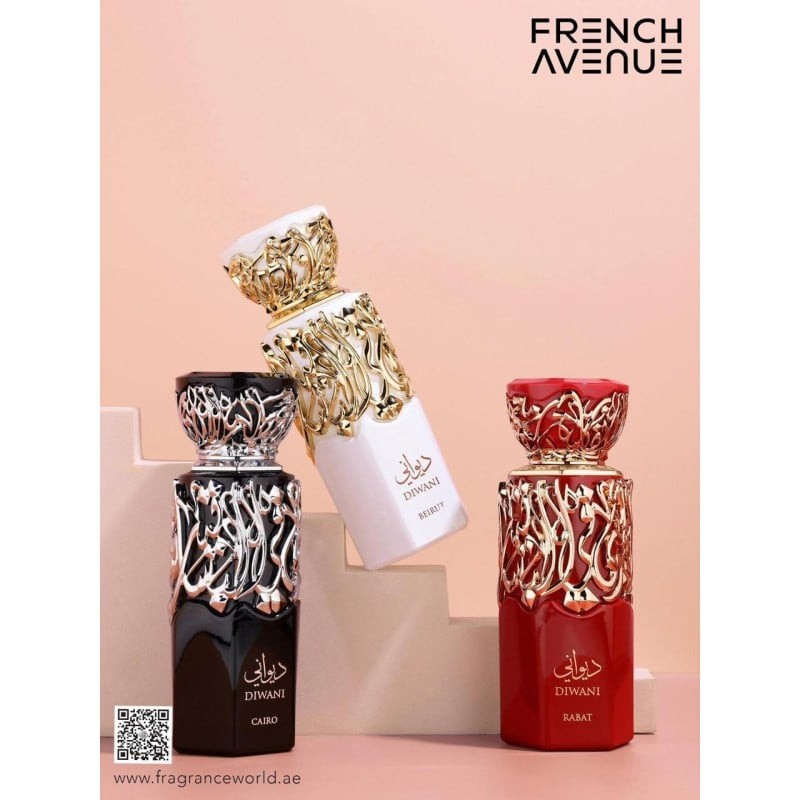 Eau de Parfum Diwani Cairo, French Avenue, Unisex - 100ml
