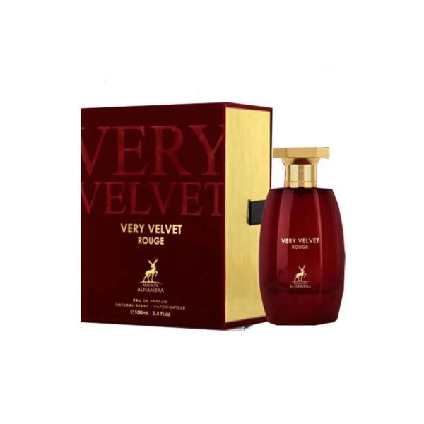 Eau de Parfum Very Velvet Rouge, Maison Alhambra, Women - 100ml