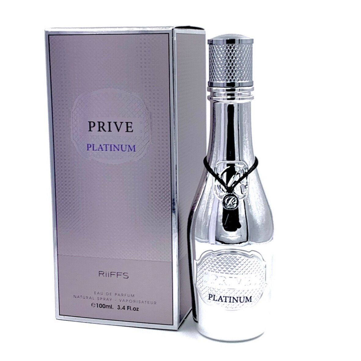 Eau de Parfum Prive Platinum, Riiffs, Men - 100ml