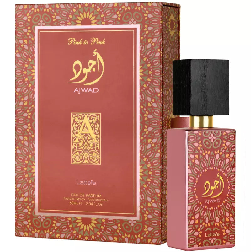 Eau de Parfum Ajwad Pink To Pink, Lattafa, Women - 60ml
