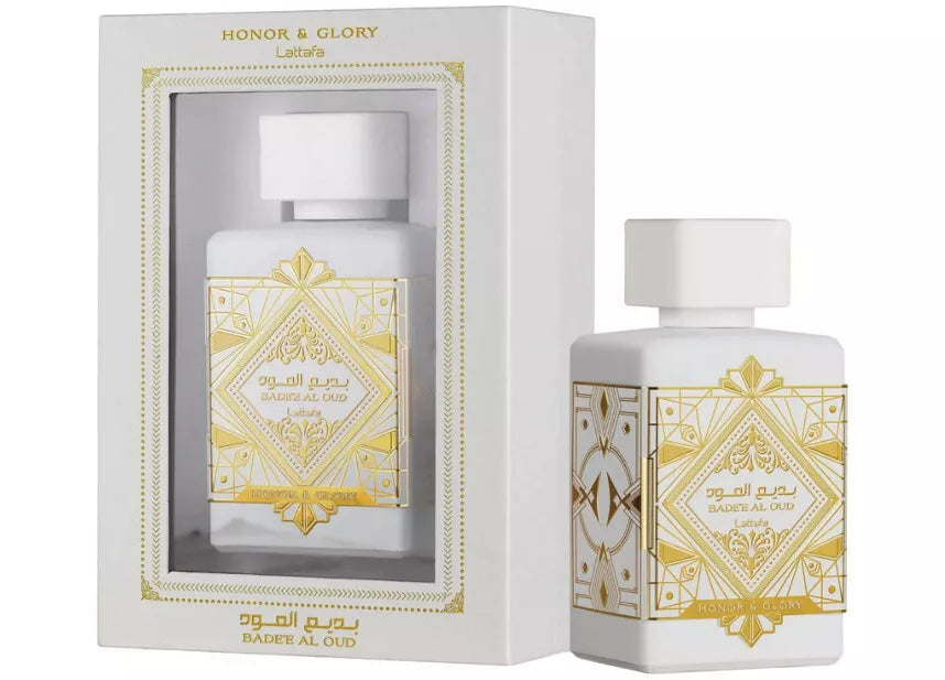 Eau de Parfum Bade'e Al Oud Honor & Glory, Lattafa, Unisex - 100ml