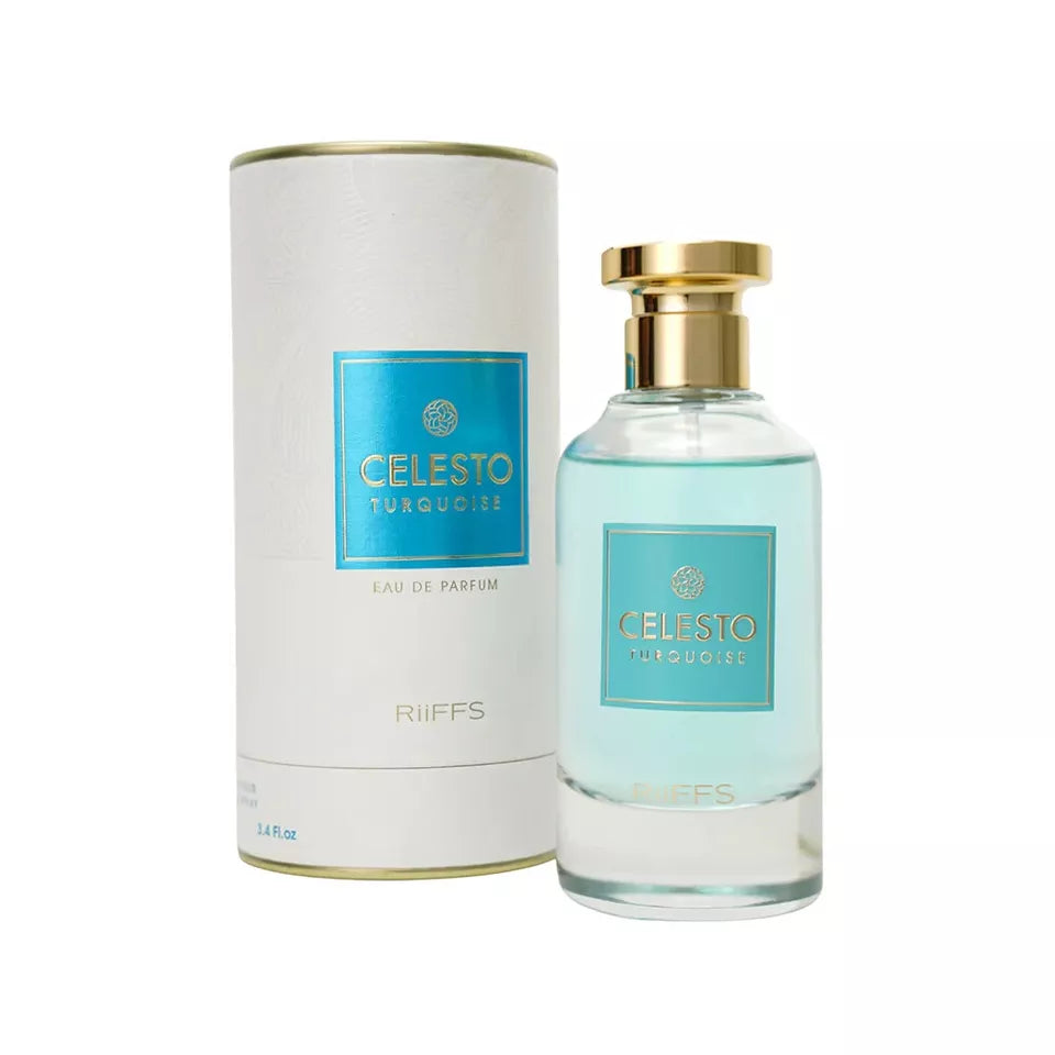 Eau de Parfum Celesto Turquoise, Riiffs, Unisex - 100ml