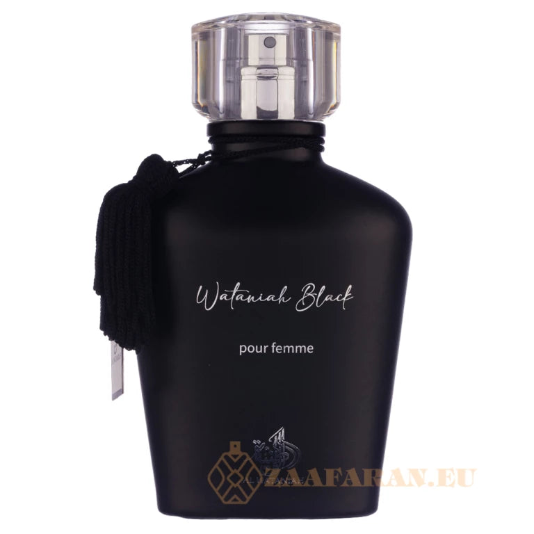 Eau de Parfum Watania Black, Al Wataniah, Women - 100ml