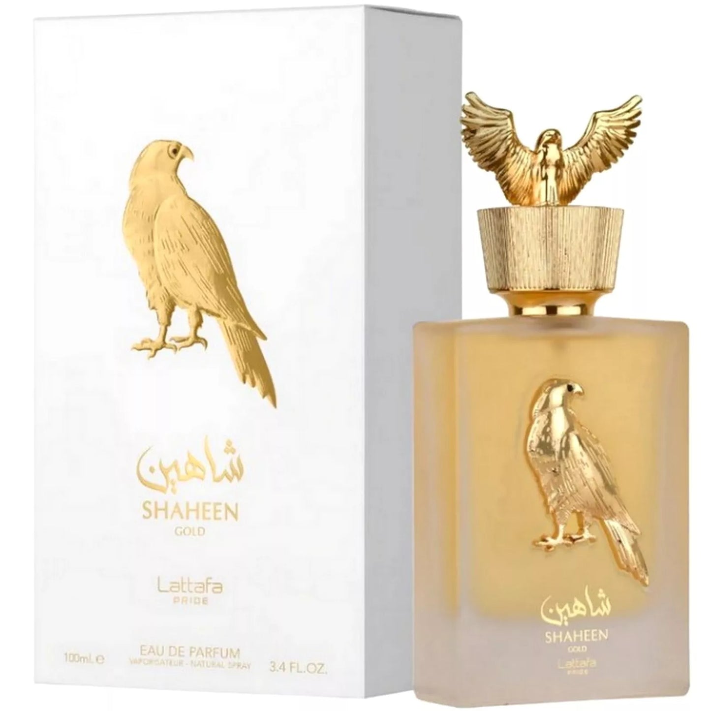 Eau de Parfum Shaheen Gold, Lattafa, Unisex - 100ml