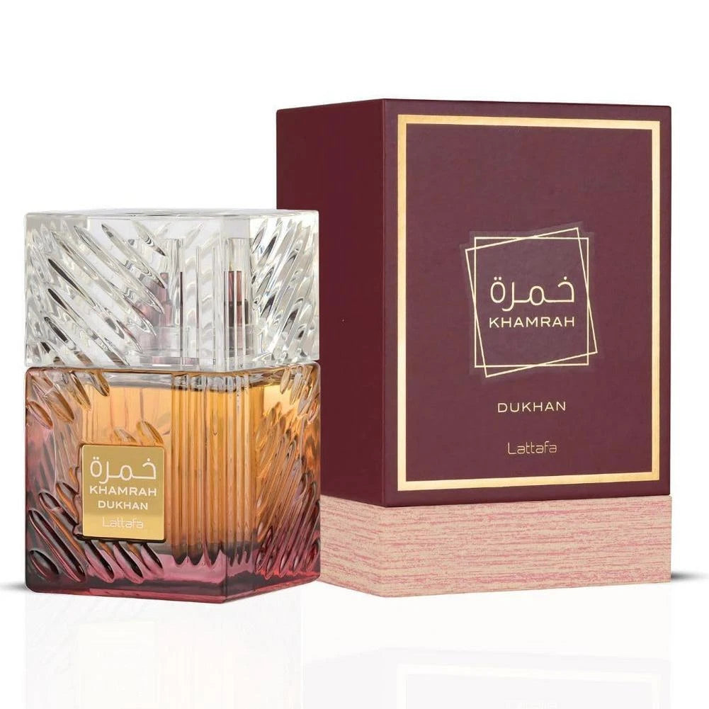 Eau de Parfum Khamrah Dukhan, Lattafa, Unisex - 100ml